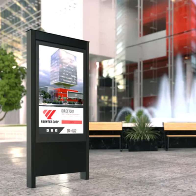 Chief OLF55BP-S Impact 55 inch Outdoor Portrait Kiosk, Samsung series, view 2