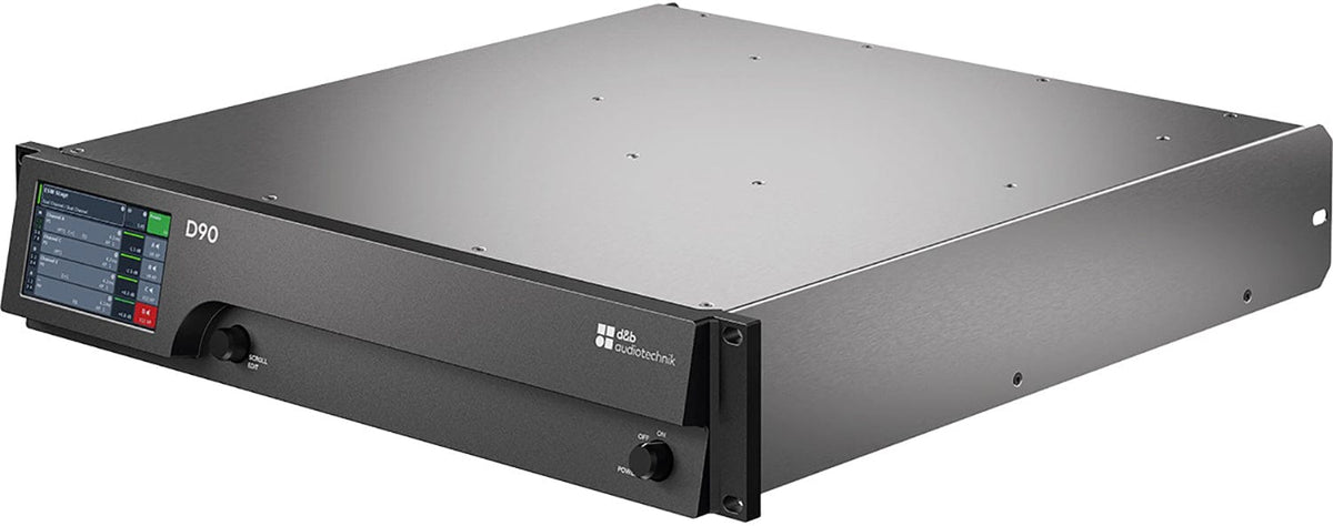d&b audiotechnik D90 4 channel high power amplifier, view 2