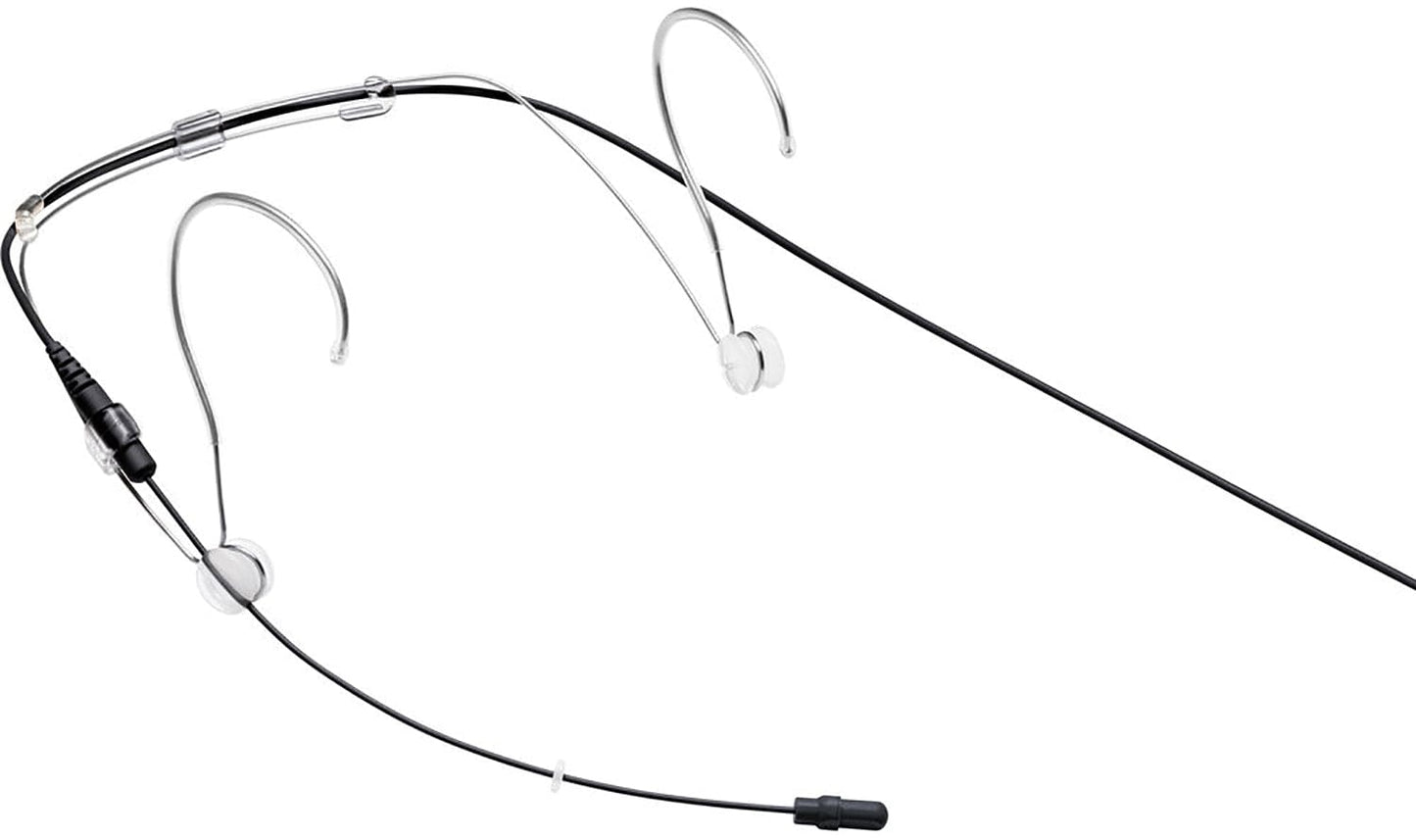 Shure DH5B/O-MTQG DuraPlex Omnidirectional Subminiature Headset Microphone - MTQG Plug - Black
