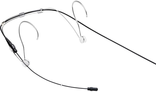Shure DH5B/O-MTQG black DuraPlex omnidirectional waterproof headset microphone with MTQG plug, main product view