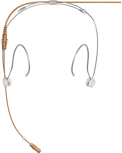Shure DH5C/O-MTQG DuraPlex Omnidirectional Subminiature Headset Microphone - MTQG Plug - Cocoa