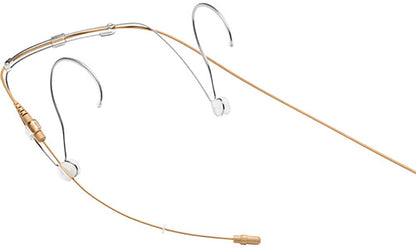 Shure DH5T/O-LM3 DuraPlex Omnidirectional Subminiature Headset Microphone - LEMO3 Plug - Tan