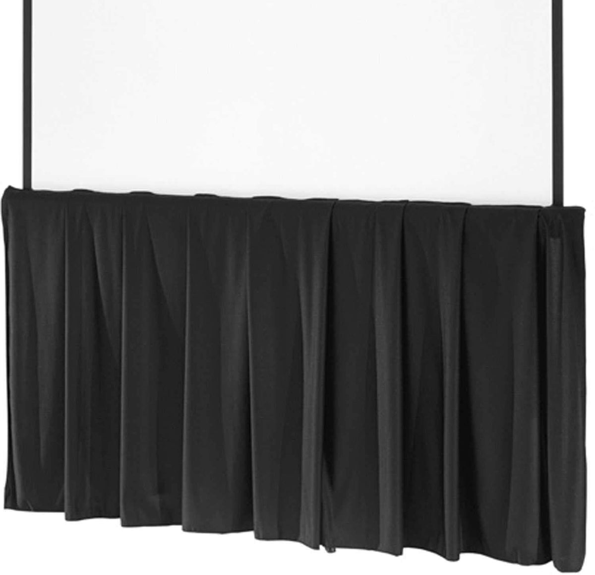 Da-Lite 80568 Black Tripod Skirt, 96 Inch product photo