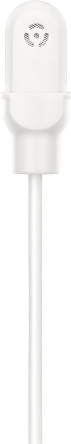 Shure DL4W/O-MTQG-A white DuraPlex omnidirectional waterproof lavalier microphone with MTQG plug, main product view