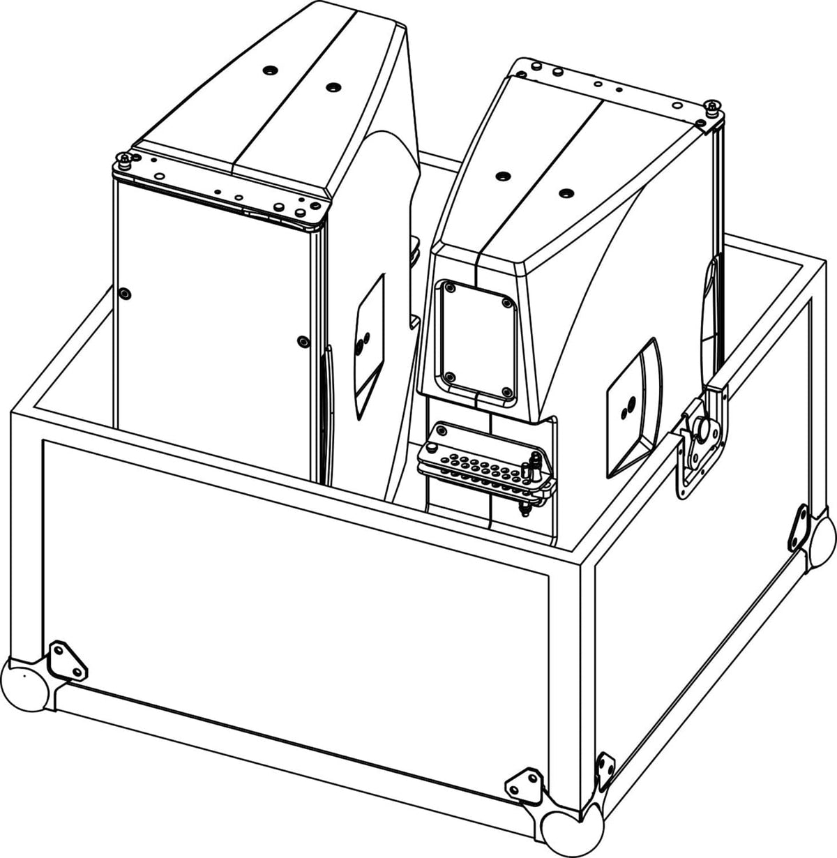 d&b audiotechnik E7452.000 touring case for T10, view 2