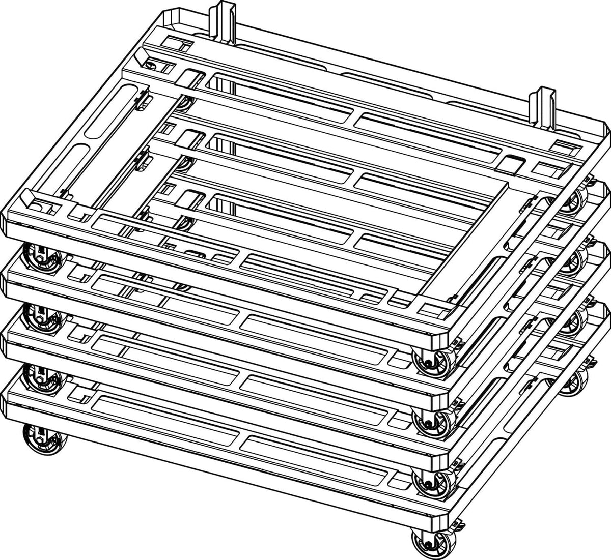 d&b audiotechnik E7492.000 touring cart for SL-SUB, view 2
