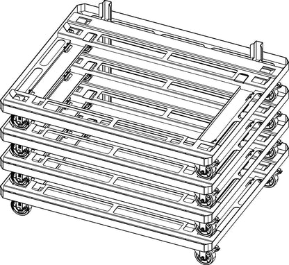 d&b audiotechnik E7492.000 Touring Cart for SL-SUB Subwoofers