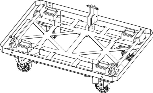 d&b audiotechnik E7495.000 Touring Cart for KSL8 / KSL12 Speakers in Tension Mode