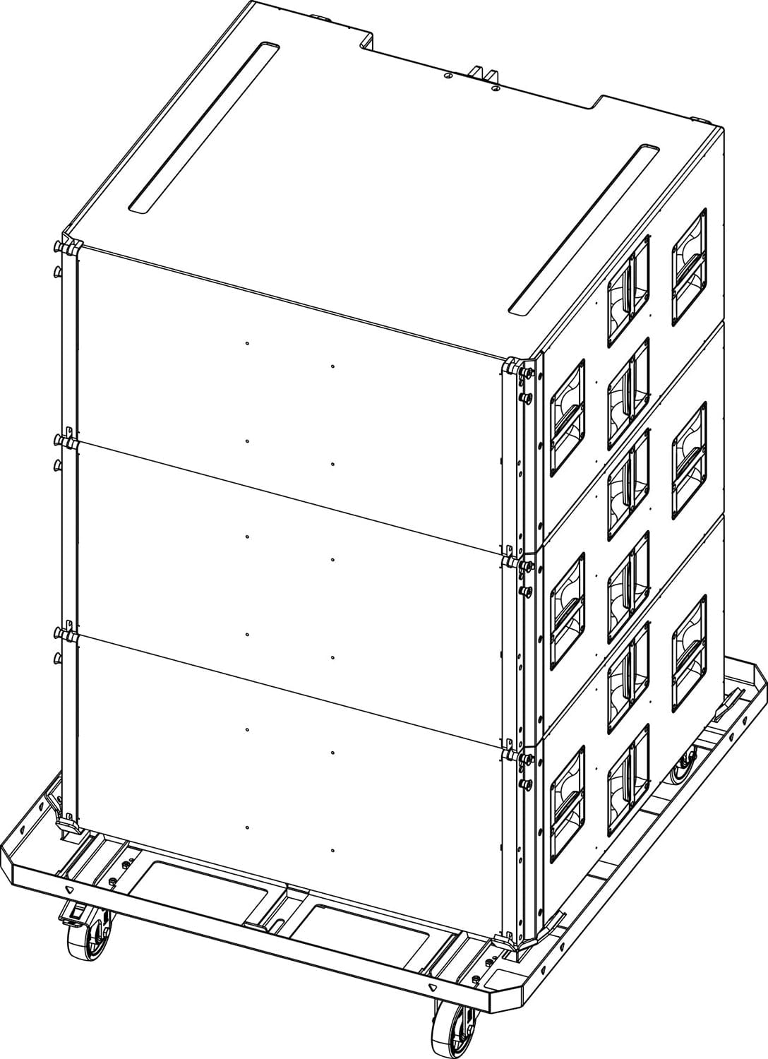 d&b audiotechnik E7804.000 touring cart for KSL-SUB, view 2