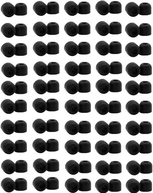 Shure EACYF1-100L pack of 100 large Comply foam sleeves for Shure Sound Isolating earphones
