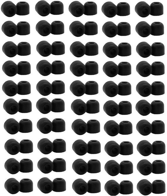 Shure EACYF1-100M pack of 100 medium Comply foam sleeves for Shure Sound Isolating earphones