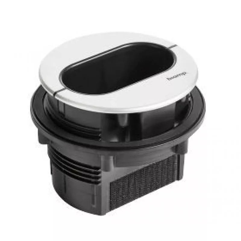 Biamp EasyConnect MC1 Tabletop Cable Grommet for up to 3 Cables