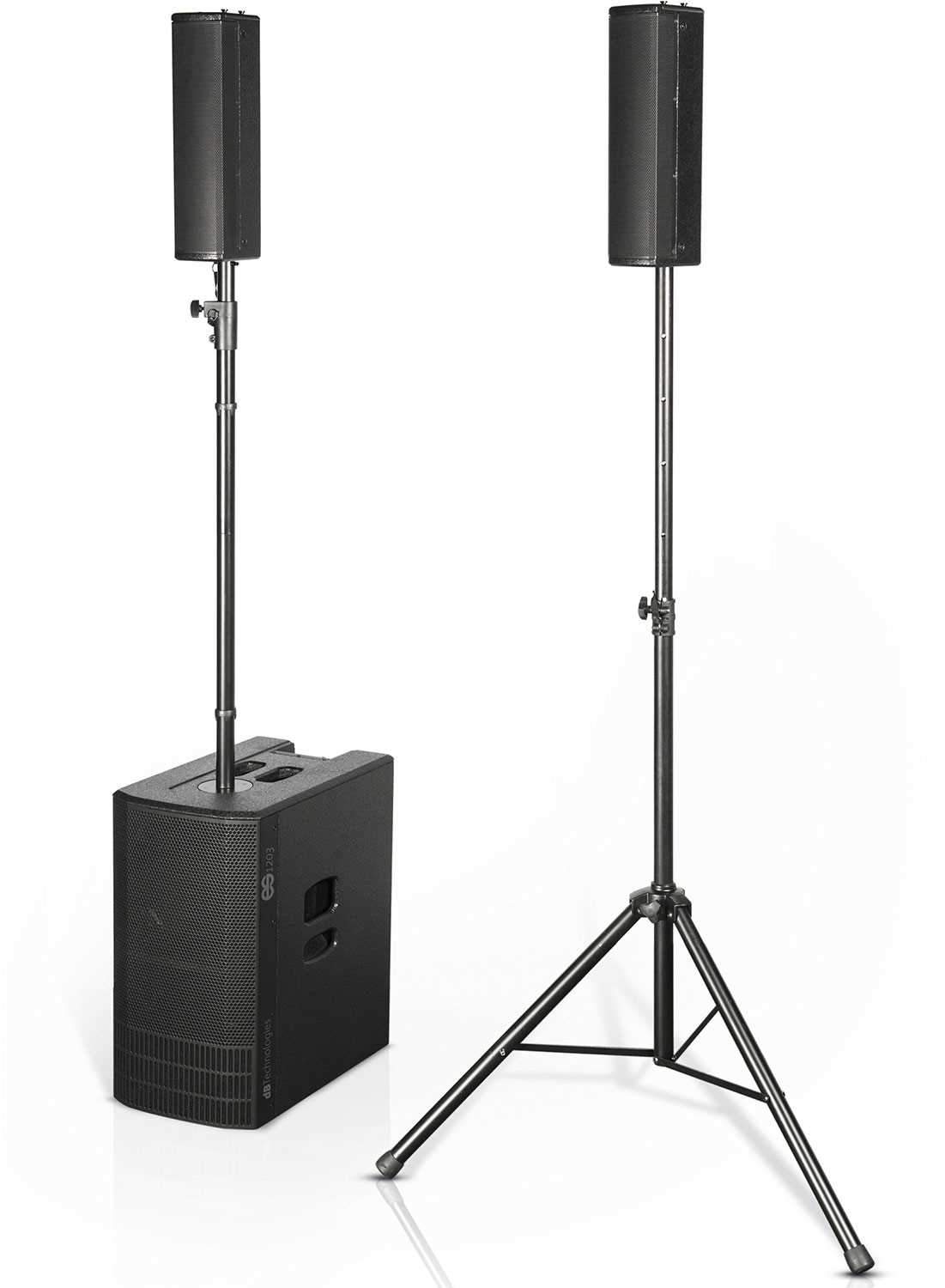 dB Technologies ES 1203 2400W Powered Column PA System
