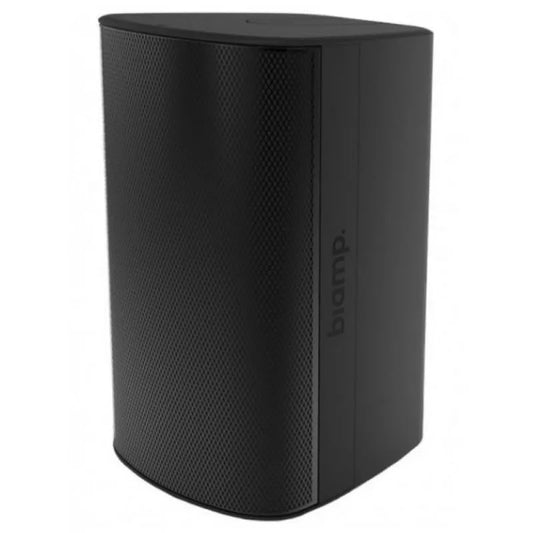 Biamp Desono EX-S6-UB-B 6.5 Inch Coaxial Surface Mount Indoor/Outdoor Loudspeaker with U-Bracket, Black