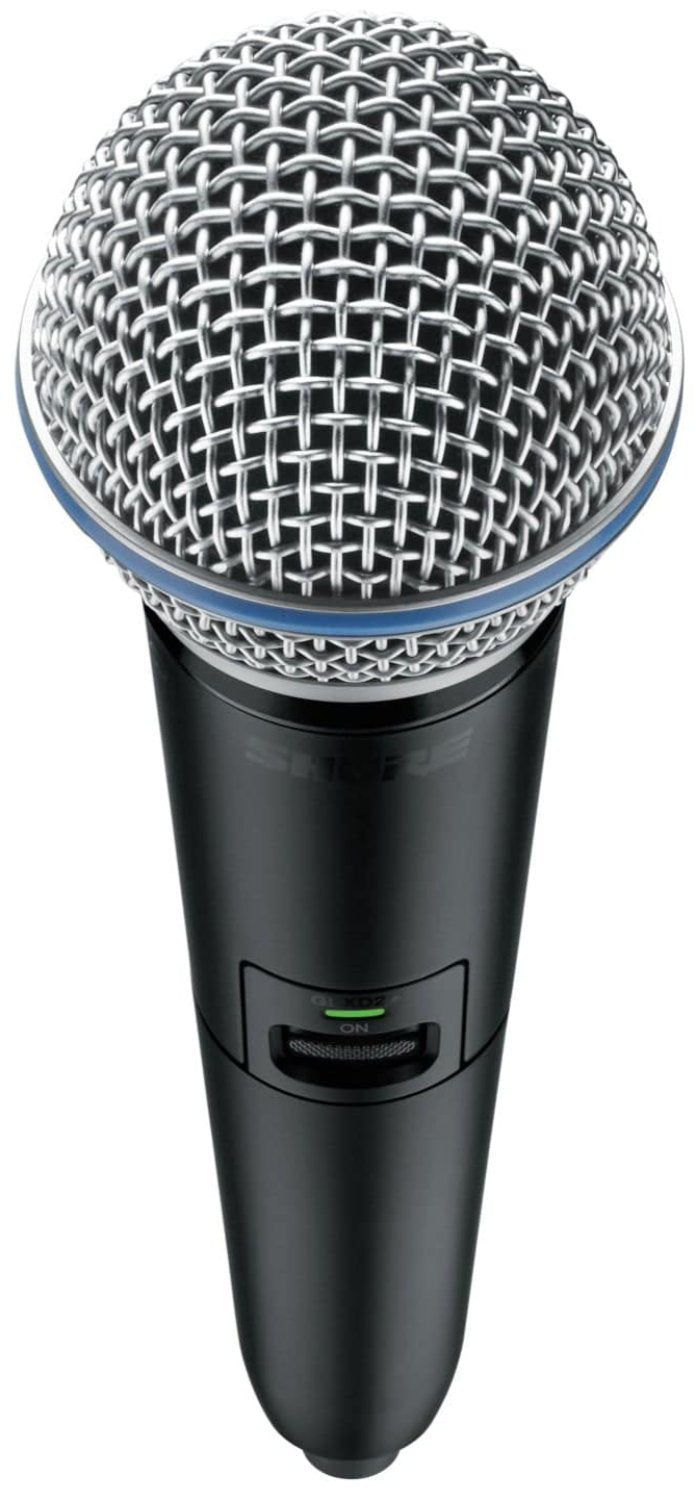 Shure GLXD2+/B58 dual band digital wireless handheld transmitter, additional product photo 2