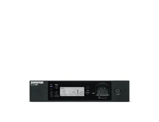 Shure GLXD4R+ rack-mount dual-band digital wireless receiver