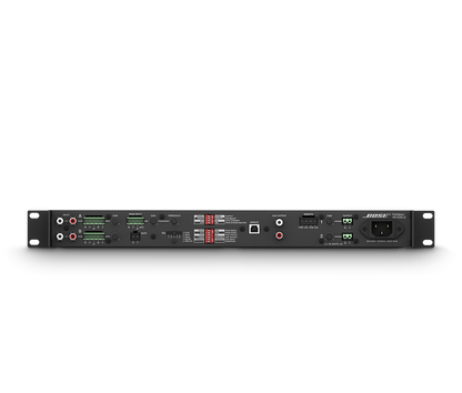 Bose FreeSpace IZA 2120-LZ integrated zone amplifier, side angled view
