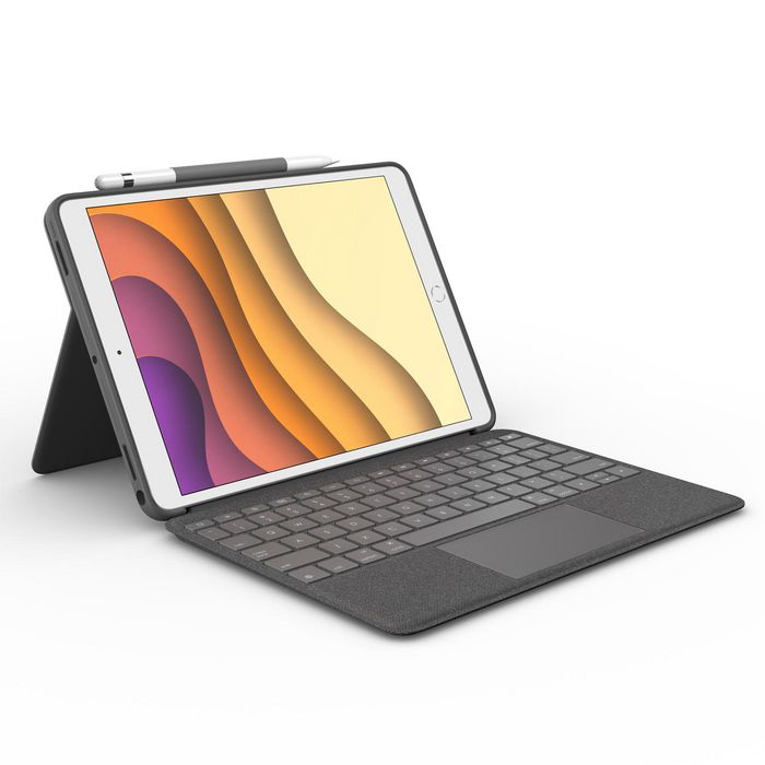 Logitech Combo Touch: Backlit Keyboard Case for iPad Air 3rd Gen and iPad Pro 10.5 Inch