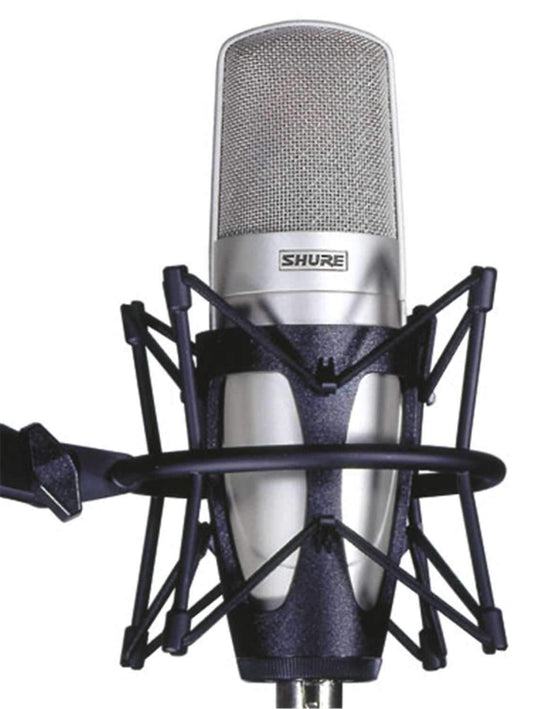 Shure KSM32/SL silver studio condenser microphone