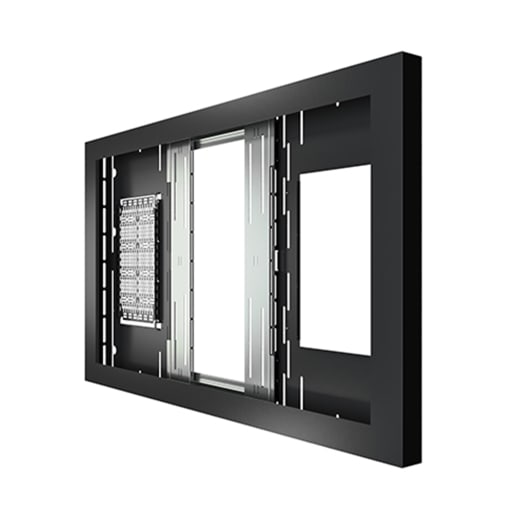 Chief LW49UB 49 inch Landscape Wall Kiosk Black, view 4