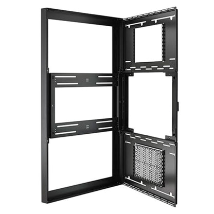 Chief LW65UWPG Impact On-Wall Kiosk with Protective Glass, Portrait 65 inch White, view 6