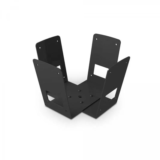 Biamp MASKCW-BL Four Speaker Cluster Bracket for MASK4C and MASK6C, Black