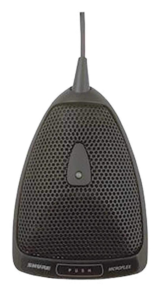 Shure MX391/C black miniature boundary microphone