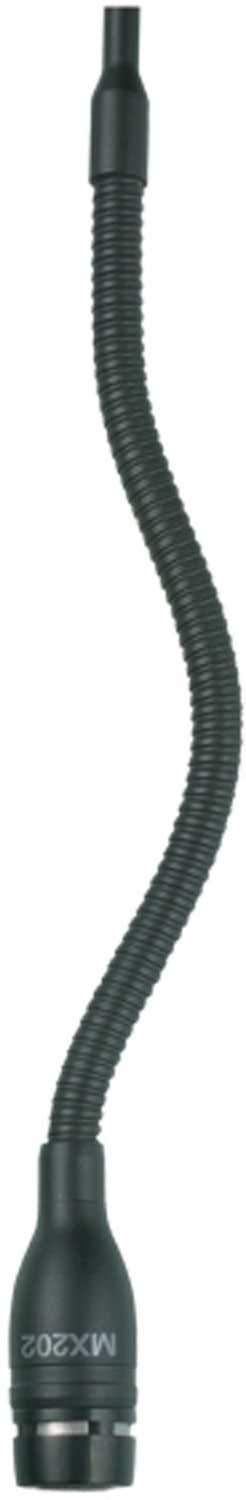 Shure MX202B/S black overhead microphone
