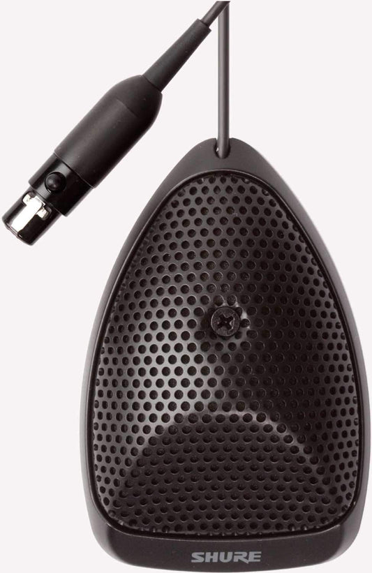 Shure MX391W/S white miniature boundary microphone