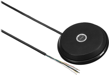 Shure MX396/C-TRI Microflex Tri-Element Condenser Microphone - Back Cable Exit / Open Cable Ends