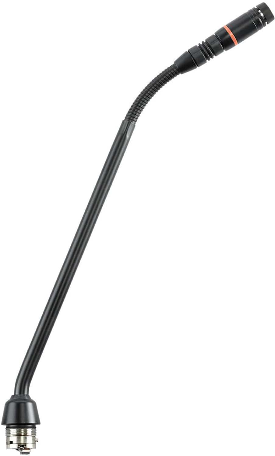 Shure MX410RLP/C 10 inch cardioid gooseneck microphone with red LED ring