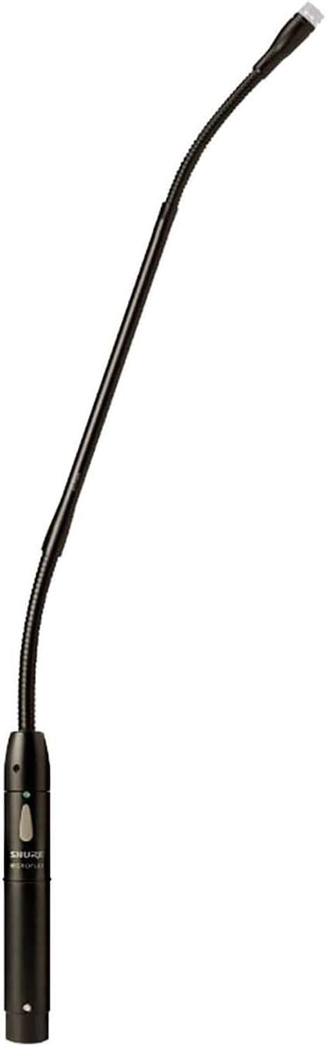Shure MX412S/N 12 Inch Microflex Gooseneck Microphone - No Cartridge - Preamp - Mute Switch - LED