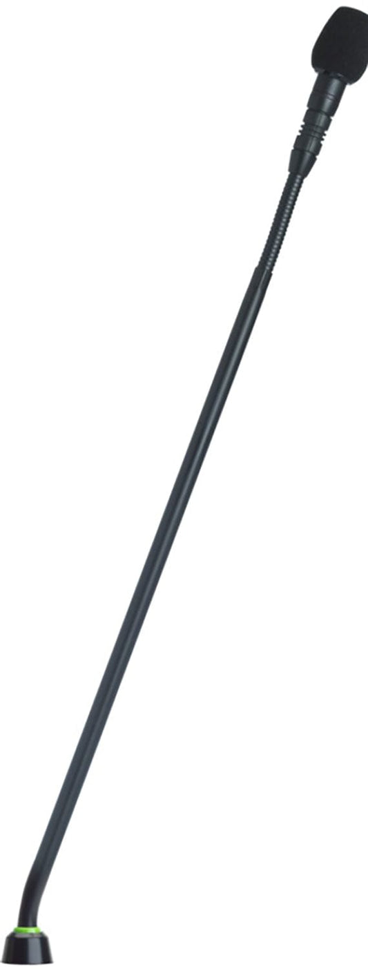 Shure MX415LPDF-S 15 inch surface mount gooseneck microphone with LED status indicator