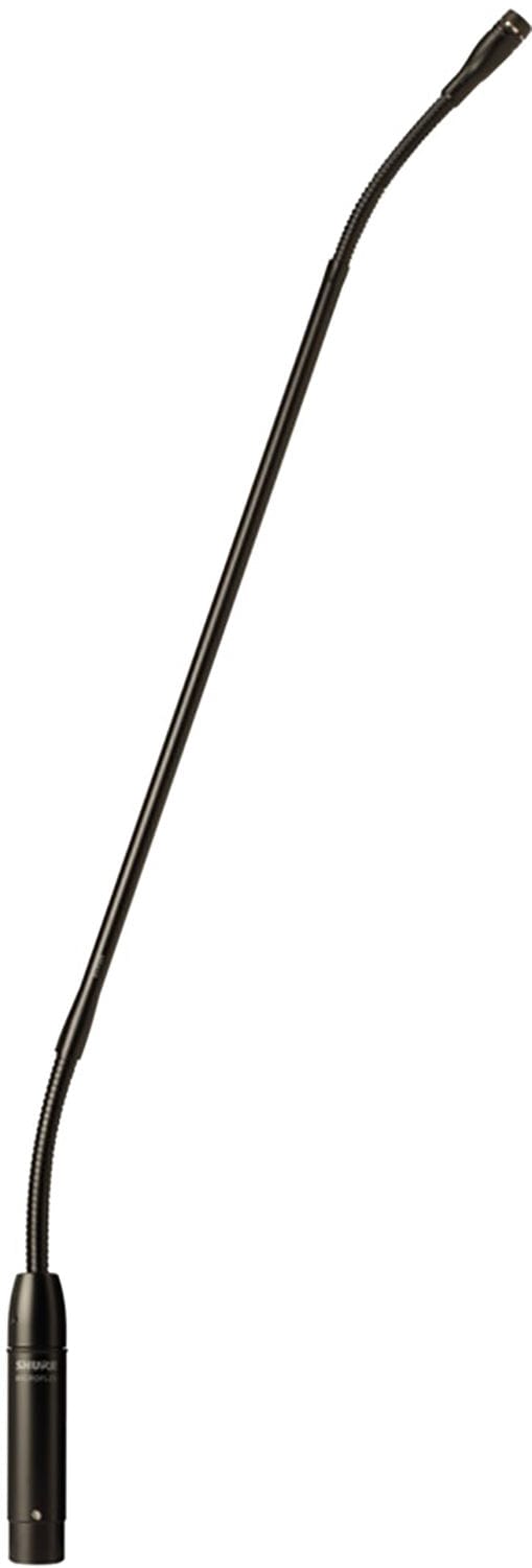 Shure MX418/N 18 Inch Microflex Standard Gooseneck Condenser Microphone - No Cartridge - Preamp