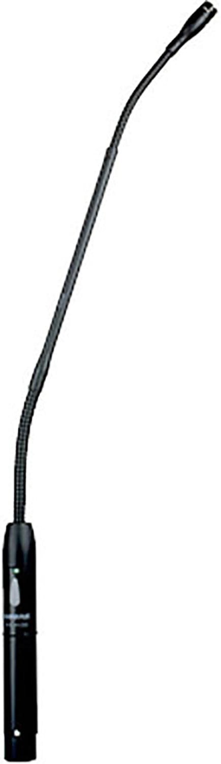 Shure MX418S/N 18 Inch Microflex Gooseneck Microphone - No Cartridge - Preamp - Mute Switch - LED