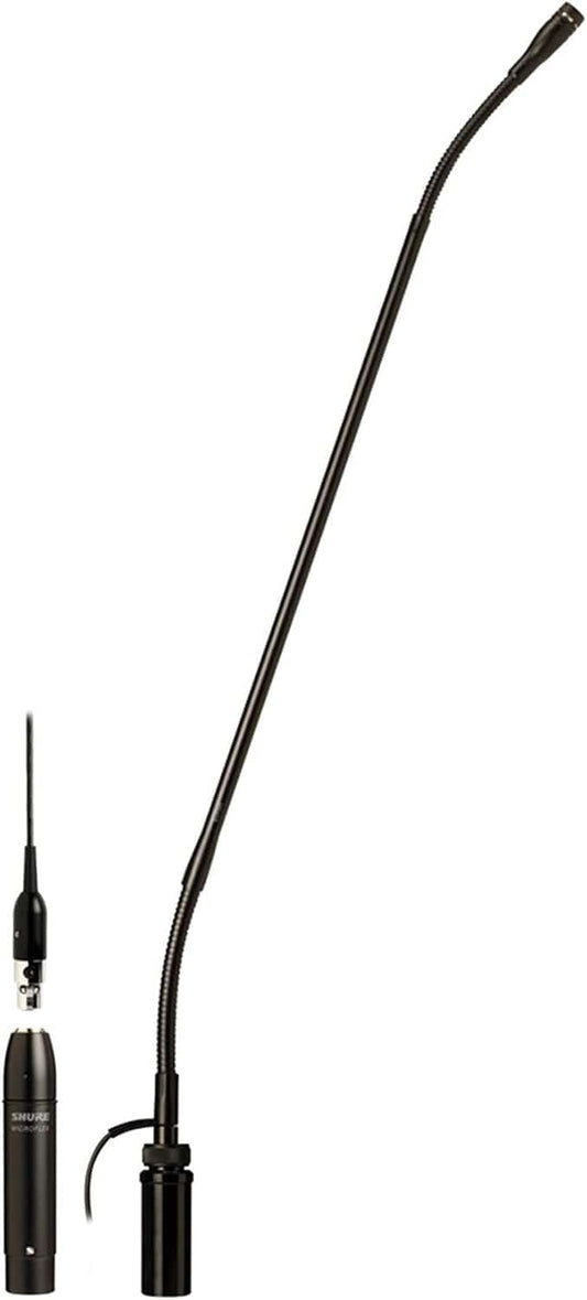 Shure MX418SE/N 18 inch gooseneck microphone body with side exit cable