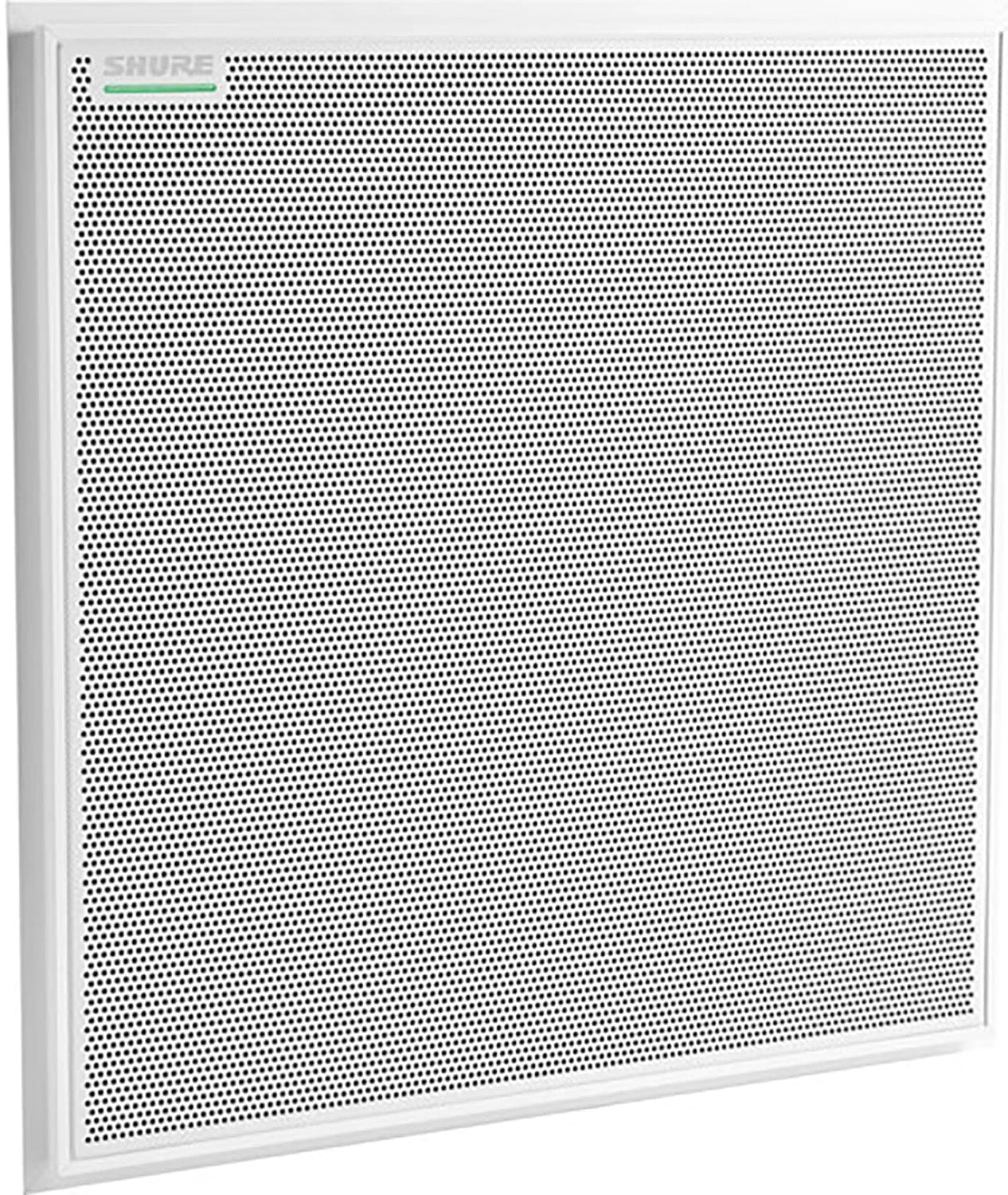 Shure MXA902W-S 2 Foot Ceiling Array Microphone and Loudspeaker - White