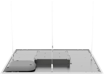Shure MXA902W-S 2 Foot Ceiling Array Microphone and Loudspeaker - White