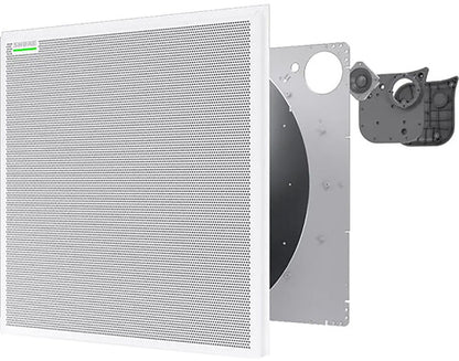 Shure MXA902W-S 2 Foot Ceiling Array Microphone and Loudspeaker - White