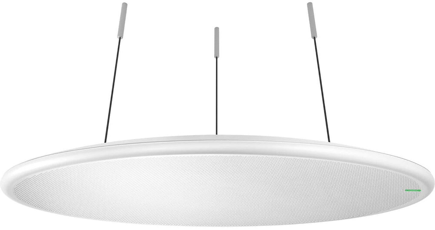 Shure MXA920W-R Round Ceiling Array Microphone - White