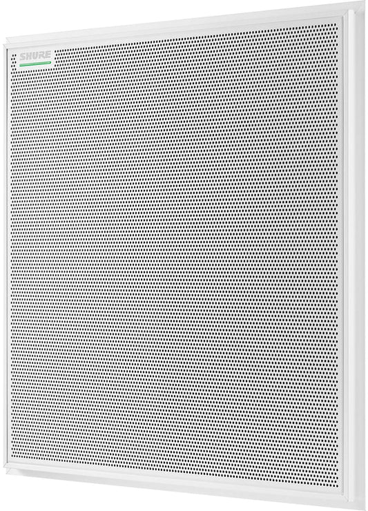 Shure MXA920W-S-60CM white 60 cm square ceiling array microphone, main product view