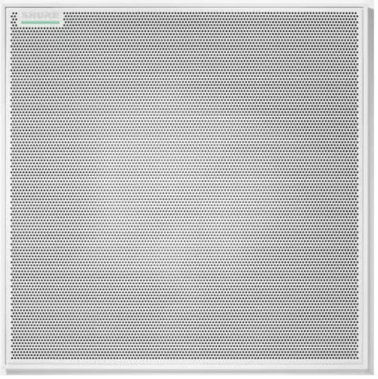 Shure MXA920W-S white 24 inch square ceiling array microphone