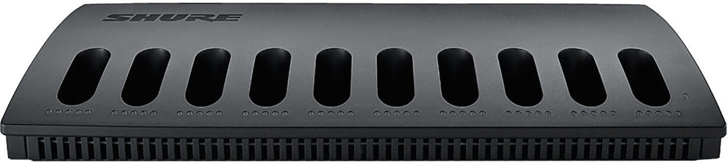 Shure MXCWNCS-BR 10-Bay Networked Charging Station for SB930 Batteries - Brazil Power Supply