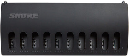 Shure MXCWNCS-BR 10-Bay Networked Charging Station for SB930 Batteries - Brazil Power Supply