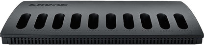 Shure MXCWNCS-US 10-Bay Networked Charging Station for SB930 Batteries - US Power Supply