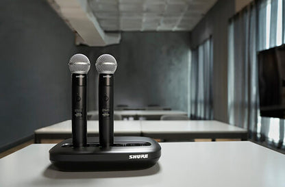 Shure MXW2X/SM58=-Z10 Handheld Wireless Transmitter with SM58 Capsule - Z10 Band