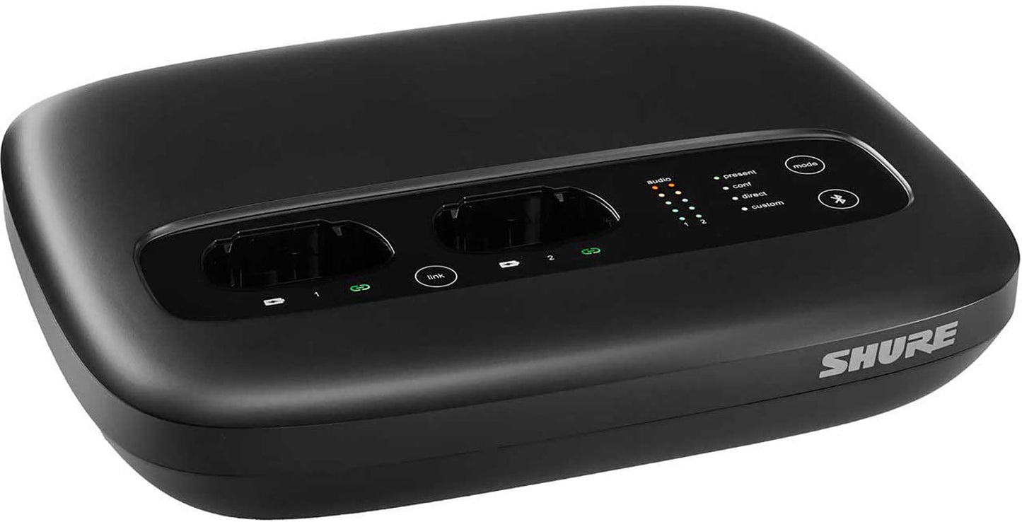 Shure MXWAPXD2=-Z10 2 Channel Access Point Transceiver for Microflex Wireless Microphone System