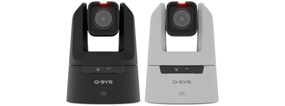 Q-SYS NC-Pro15x White: PTZ Network Camera Canon Optics 4K UHD, White, view 2