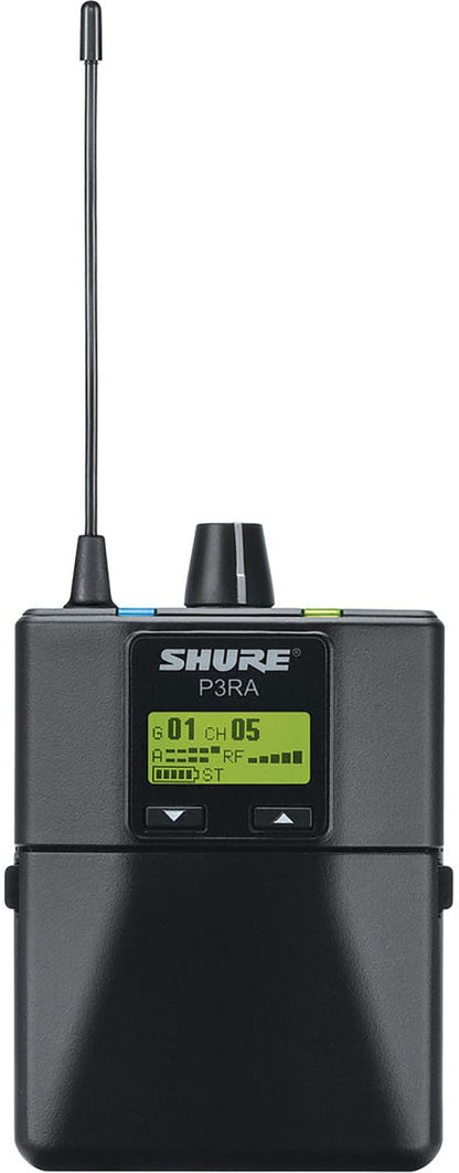 Shure P3RA=-H20 Premium Wireless Bodypack Receiver for PSM 300 Personal Monitor System