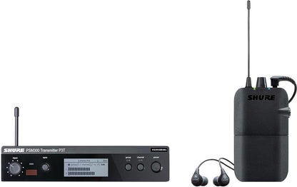 Shure P3TR112GR-H20 PSM 300 Wireless In-Ear Monitoring Set with SE112 Earphones - H20 Band